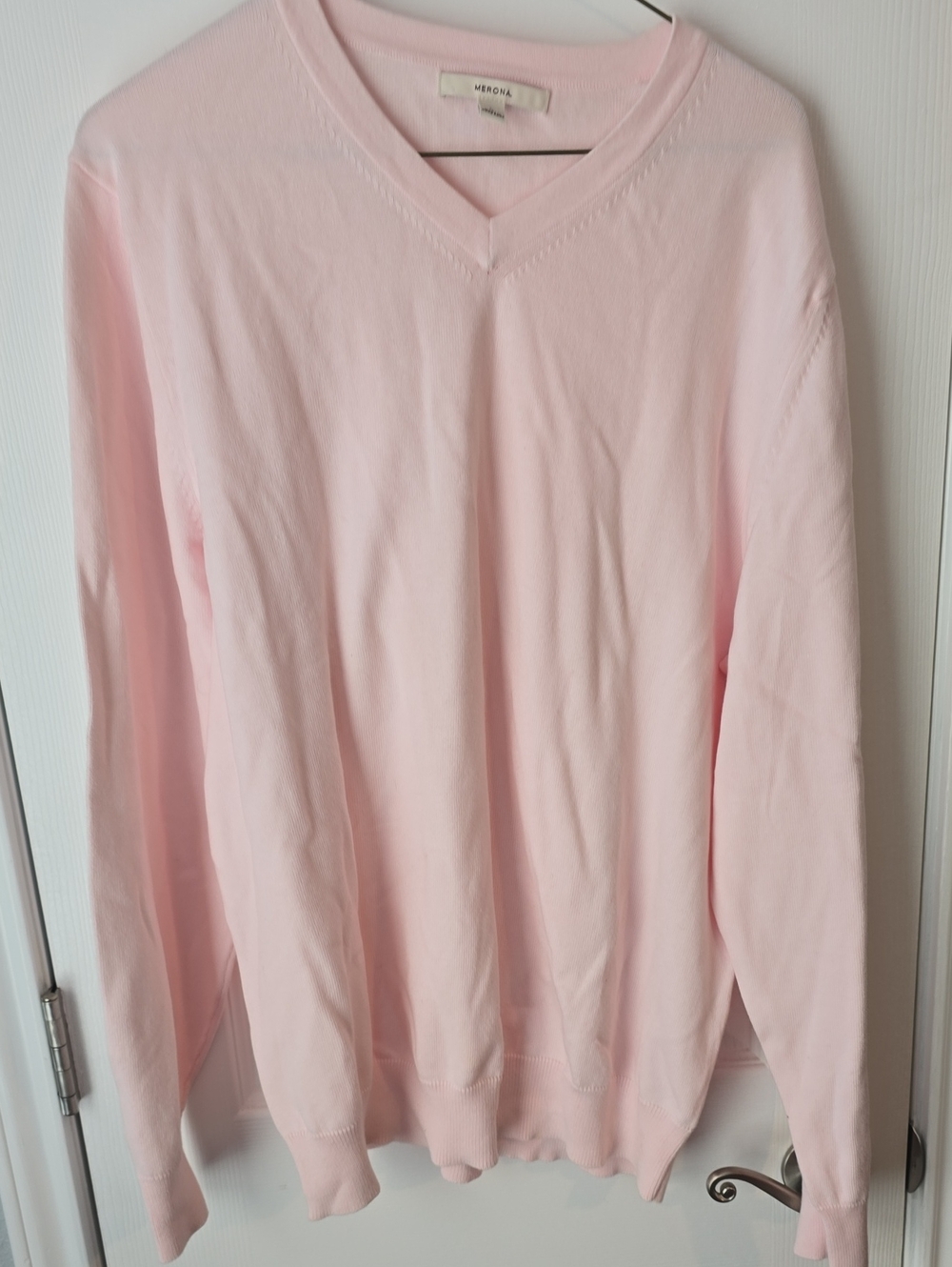 Merona Pastel Pink V-Neck Sweater